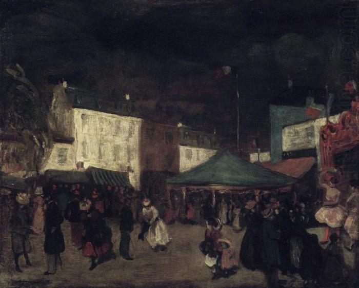 William Glackens The Country Fair